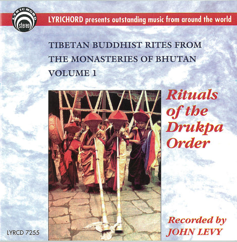 Tibetan Buddhist Rites from the Monasteries of Bhutan, Volume I <font color="bf0606"><i>DOWNLOAD ONLY</i></font> LYR-7255