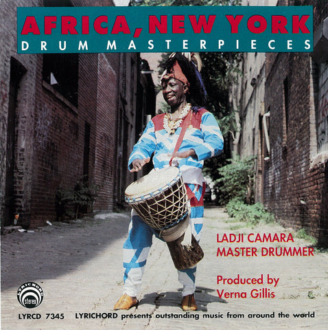 Africa, New York Drum Masterpieces - Ladji Camara <font color="bf0606"><i>DOWNLOAD ONLY</i></font> LYR-7345