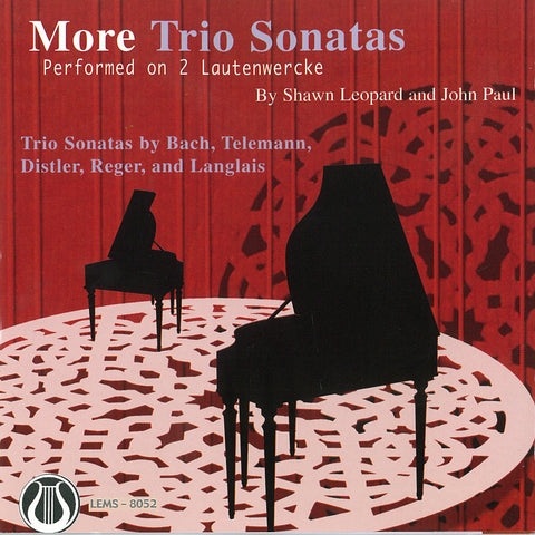 More Trio Sonatas Performed On 2 Lautenwercke <font color="bf0606"><i>DOWNLOAD ONLY</i></font> LEMS-8052
