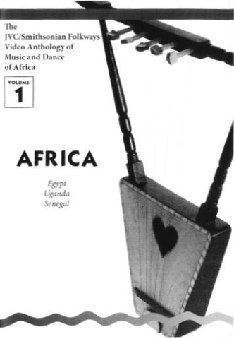 JVC/SMITHSONIAN FOLKWAYS VIDEO ANTHOLOGY OF MUSIC & DANCE OF AFRICA VOL 1 BOOK ONLY
