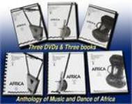 JVC Smithsonian Folkways Africa Collection -- 3 DVDs and 3 Books